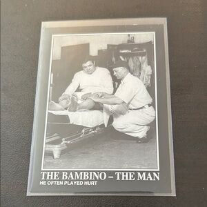 Babe Ruth Baseball Card